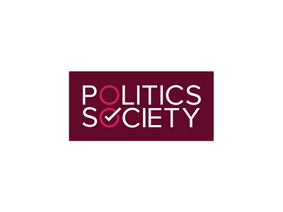PolSoc ballot correct design logo politics tick