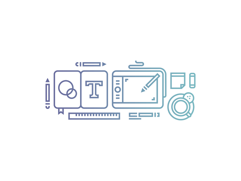 Branding - Web - Print branding web print design icons desk