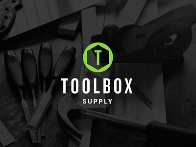 Toolbox Supply bolt logo nut supply tool toolbox