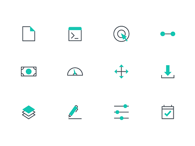 Secondary Tec Icons