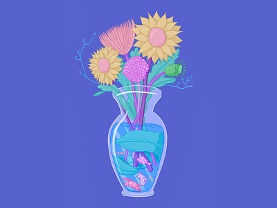 Fish in a Flower Vase