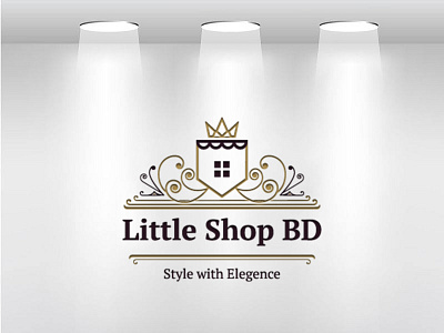 Online Shop Logo- Little Shop BD brand design brand identity branding design graphic design illustration logo online shop logo vector