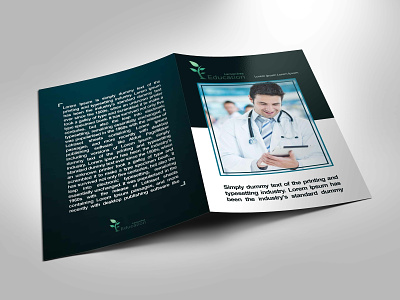 Medical Bi-Fold Brochure design branding brochure design card design flyer artwork graphic design half-fold brochure illustration magazine marketing campaign