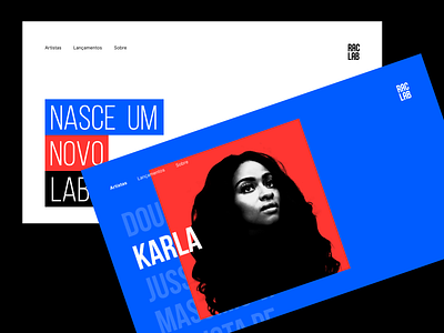 Rac Lab Website branding brazil label music music production