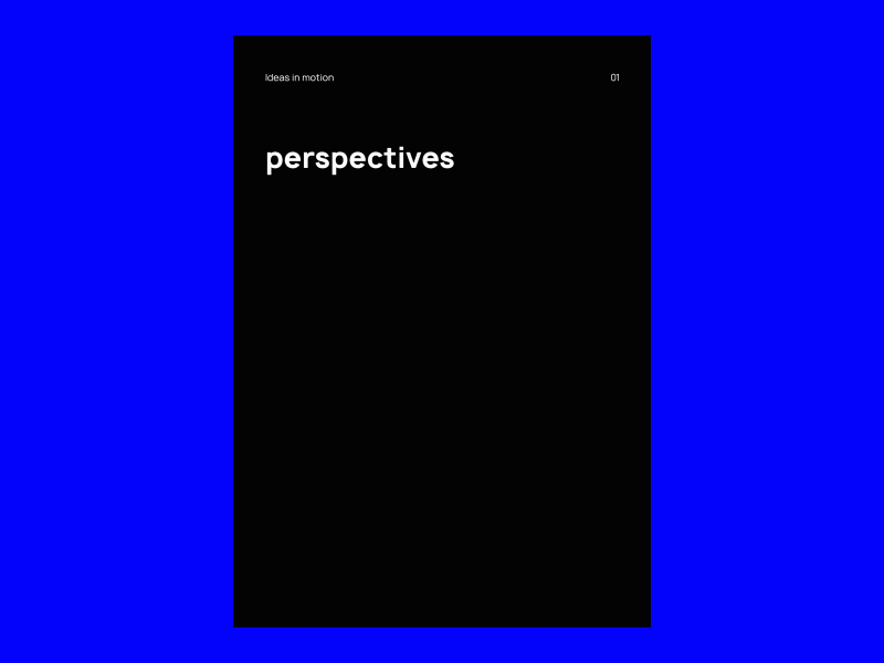 Perspectives in motion black blue collection geometic lines minimal minimalist motion perspectives posters