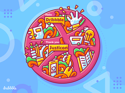 First Shoot BukeIcon flat icon illustration ui web