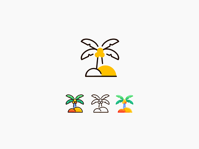 Summer Vol 1 - 4 style - bukeicon app beach bukeicon coconut gorontalo graphicdesign icon icon design icon set iconfinder iconography icons icons pack iconset indonesia mobile summer ui web webdesign