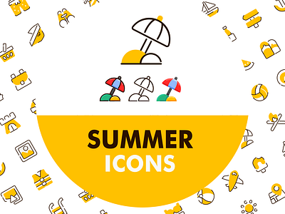 Summer icons vol1 - by bukeicon app beach bukeicon gorontalo holiday icon icon app icondesigner iconfinder iconography icons iconscout mobile app mobile ui summer summertime ui userinterface webdesign webdesigner