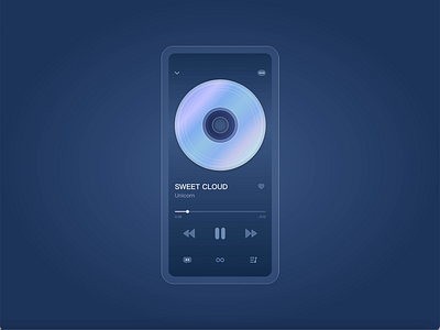 Music App adobe xd design illustration ui ux vector