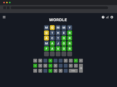 Wordle UI/UX Redesign