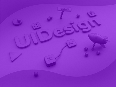 ui 3d background 3d 3dsmax background design purple ui