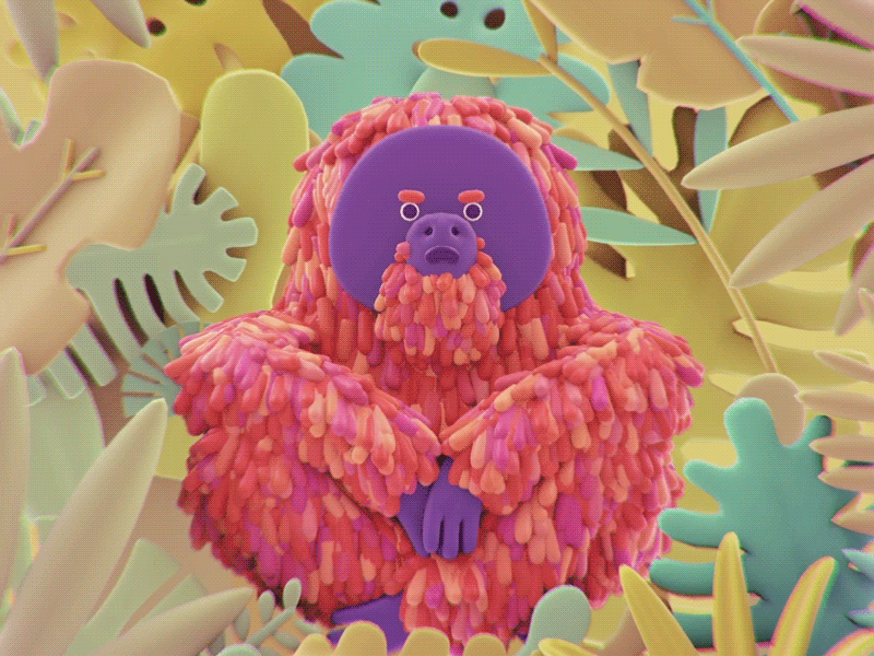 Tanapuli Orangutan animated animated gif animation