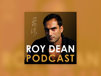 Roy Dean Podcast Cover Art branding cover art cover design flat graphic design music art podcast podcast art