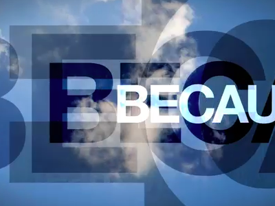 because after effects animation blue clouds corporate design helvetica layers motion typography video