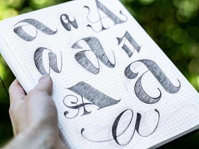 Sketchbook custom lettering custom type design flourish graphic design lettering logo process sketch sketchbook type typography