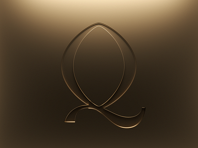 Letter Q 36daysoftype 3d type 3d typography arnold render art deco cinema 4d custom lettering custom type engrave euro deco fancy graphic design handlettering illustration letter q lettering lettering artist metallic type design typography