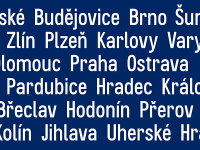 Vlaria Typeface czech czechia design font typeface typography vector