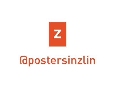 Posters in Zlin - logo