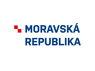 Moravian republic logo branding czech czech republic czechia design logo moravia typography vector