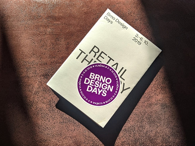 Brno Design Days 2019 RETAIL THERAPY map guide