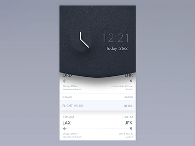 skeuomorph light concept