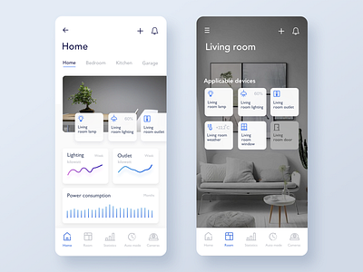 Smart Home  App Concept