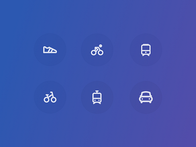 Exploring transportation icons