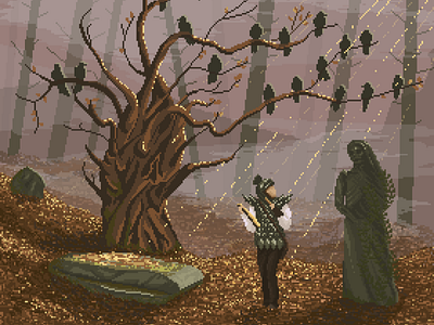 'The Brothers Grimm' movie scene brothersgrimm heathledger pixel pixelart