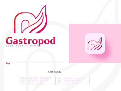 Gastropod Minimalist logo design