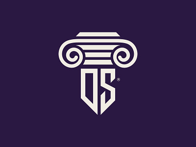 Logo for a lawyer 2020 trend brand design design dribbble ds logo flat logo logodesignchallenge logotype minimal minimalist vector