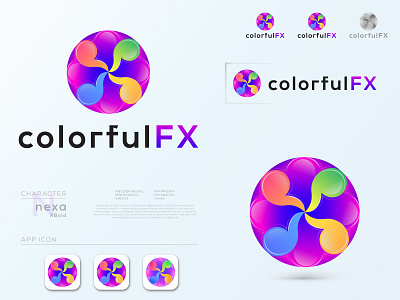 colorful  logo design /colorfulFX