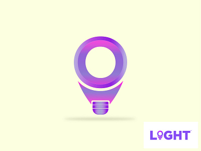 LIGHT 2020 trend brand design branding design flat illustration lighthouse lighting lightlogo lights logo logotype minimalist vector