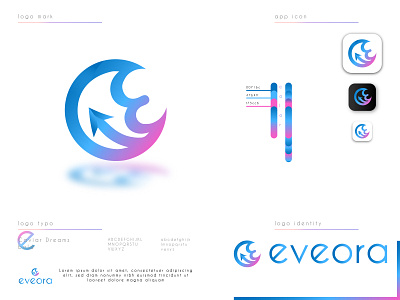 E logo 2020 trend brand design curve design dribbble gradient letter letter mark logo logodesign logotype minimal minimalist modern modern logo presentation presentation design ui uiux vector