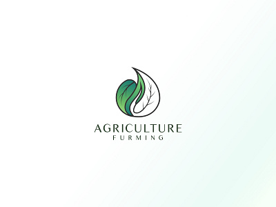 Agriculture farming logo mark 02