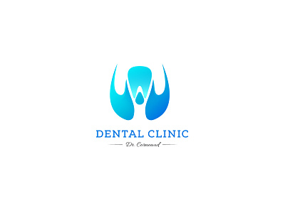 Dental clinic logo brand design branding clinic logo creative dental design dribbble logo logodesign logotype modern travel type typography vector