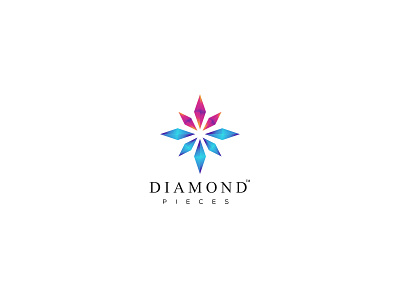 Dimond pieces logo mark