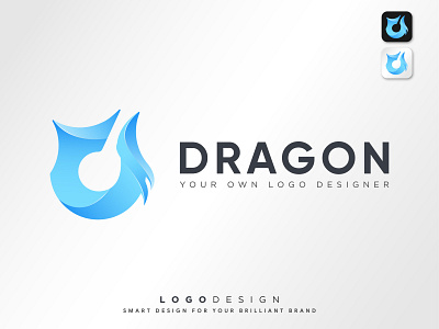 Dragon Logo Design brand design branding business china corporate creative design emblem falcon graphic design head illustration logo logotype marketing mascot monster sign