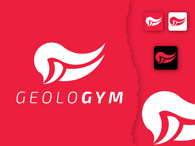 GeoloGym Logo brand design brandidentity branding business company corporet creative design gym logo logodesign logotype minimalist