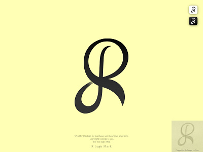 R Letterform Logo