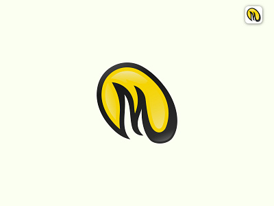 Modern M logo Mark