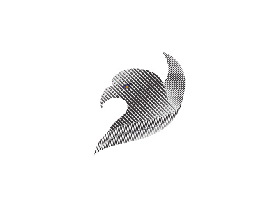 Scratchboard Eagle+Leaf logo