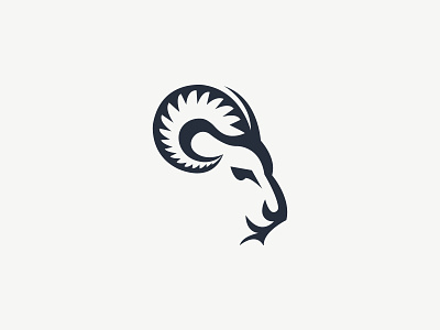 Horn Sheep Logo animal logo brand design branding business logo creative design horn logo horn sheep logo icon illustration logo logo creation logodesign logotype mascot minimalist nature sheep logo symbol vector