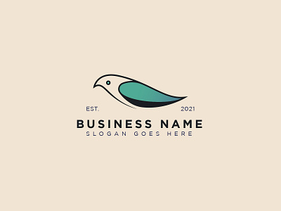 Minimalist Bird Logo