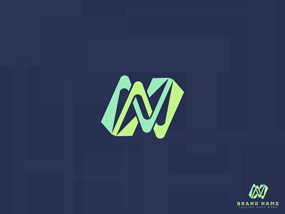NN Logo Concept For Sale