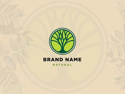 Plant minimal logo concept