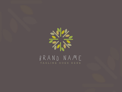 Natural Logo animation brand design branding design graphic design green illustration landscaping leaf logo logodesign logotype minimalist motion graphics natural logo nature organic tree ui vector