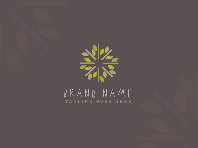 Natural Logo animation brand design branding design graphic design green illustration landscaping leaf logo logodesign logotype minimalist motion graphics natural logo nature organic tree ui vector