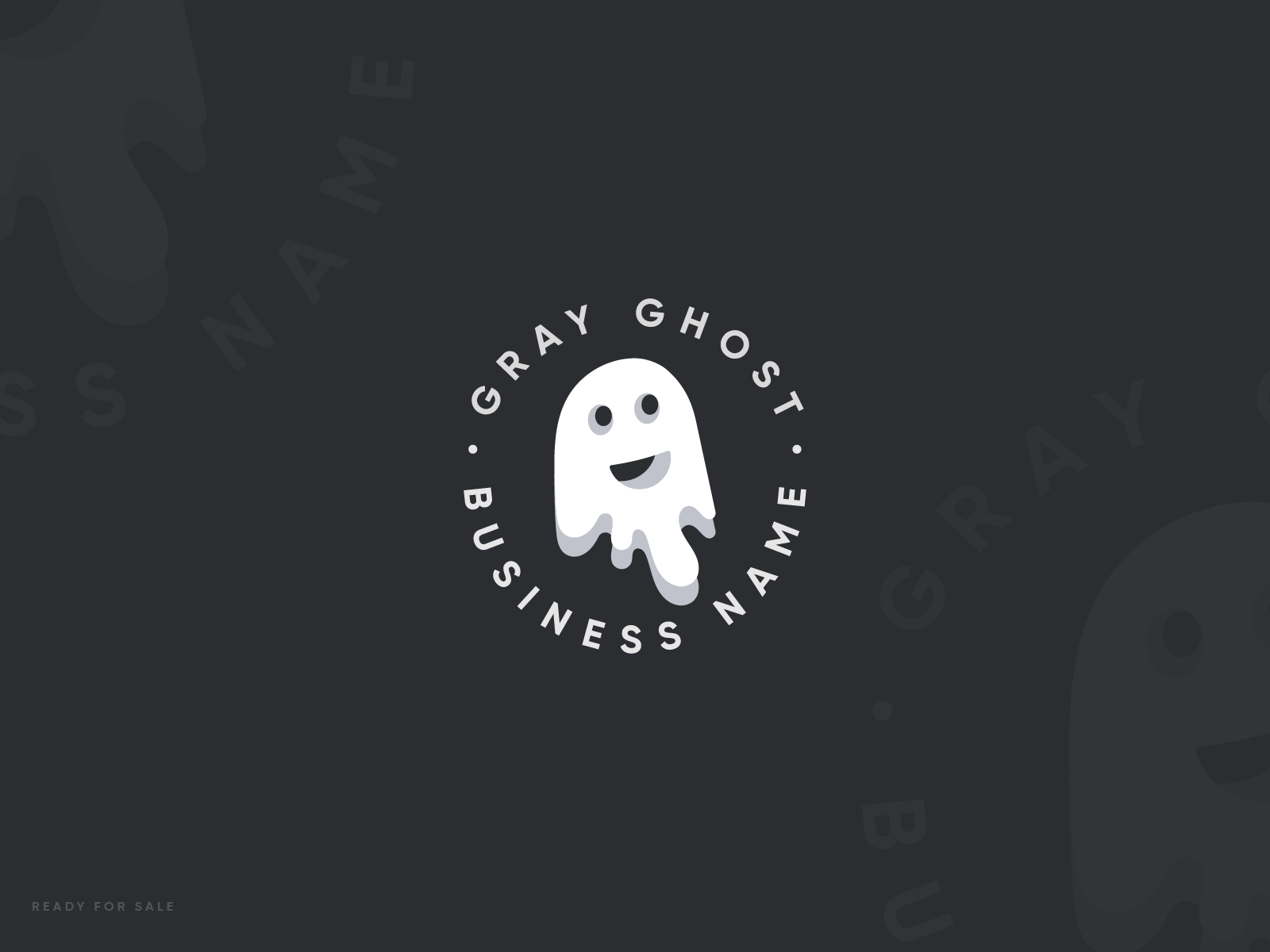 Ghost logo inspiration , Halloween logo. 5184895 Vector Art at Vecteezy