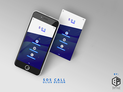 SOS CALL - app ui/ux app app concept application ui ux design uiux