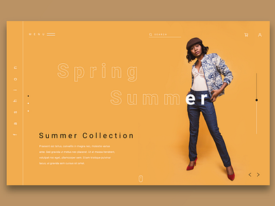 Fashion | Landing Page